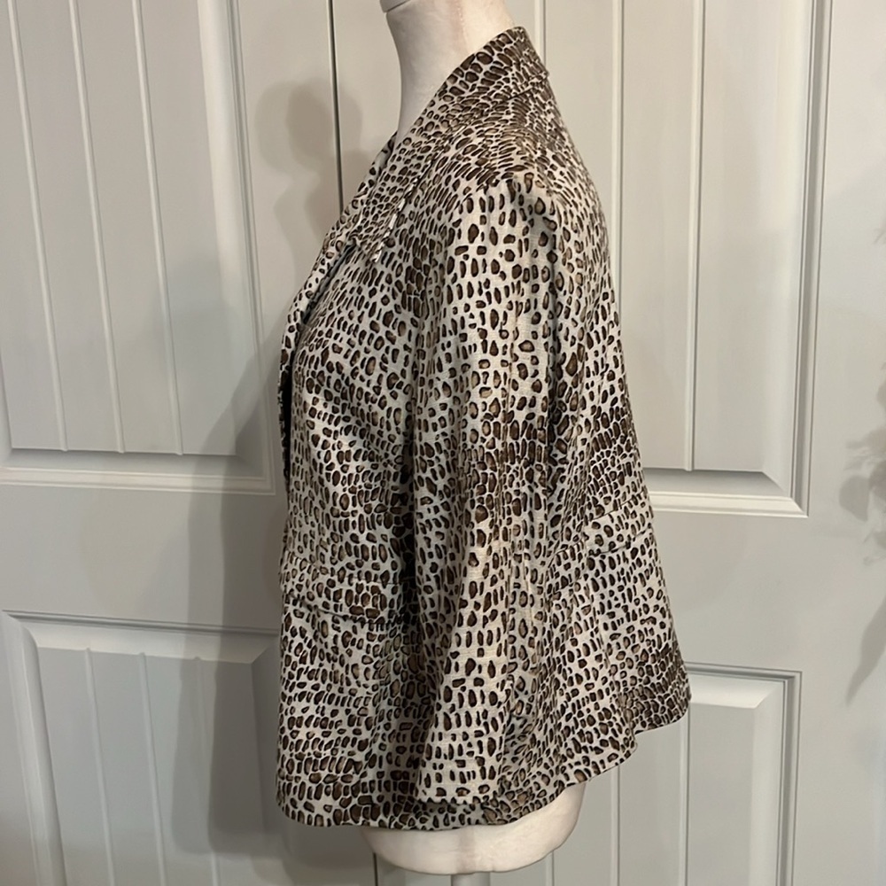 PENDLETON New Without Tags Women's Leopard Print … - image 4